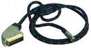 Scart-Adapter Home Theatre 1,5m Scart-Stecker->S-VHS