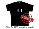 LED EL Folie LED Shirts Leuchtartikel Shirt: L