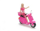 AMIA Ankleidepuppe mit Motorroller, 1Stück