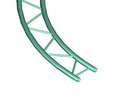 BILOCK Element für Kreis 6m innen horiz.45°
