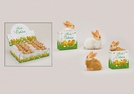 HASE TON M.KUNSTFELL IN TUETE SORT.6CM