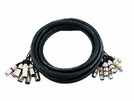 Snake-Kabel, 8x XLR(f)/8x XLR(m), 15m