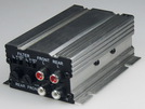 Mini Car-Amplifier ''CT-C4'' 4-Kanal, 4x 150W max., Hoch-/Tiefpass-Filter