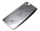 Sony-Ericsson Xperia Arc LT15, Xperia Arc S LT18 Akkufachdeckel Original Silver