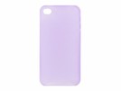 Design Cover Schale IPhone 4 transparent lila