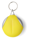 Schluesselanhaenger 'Clear', Farbe: Gelb, Groesse: 7 x 5,4 x 1,7 cm
