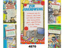 Jugendweihe-Karte mit jugendlichen Motiven
