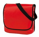 Umschlagtasche "Clever" PVC, rot, ca. 33 x 30 x 9 cm