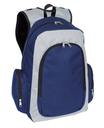 Rucksack 'Urban'600 D,blau/grau, ca. 43 x 30 x 20 / 24 cm
