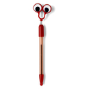 Kugelschreiber 'Big Eyes', Farbe: Rot, Groesse: 4,7 x 21 x 2 cm