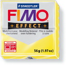 FIMO, Modelliermasse, Knete gelb transparent soft effect
