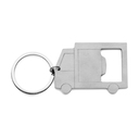 Schluesselanhaenger 'Truck', Farbe: Silber, Groesse: 8,5 x 3,8 x 0,2 cm