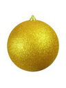 Dekokugel 20cm, gold, glitzer