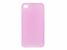 Design Cover Schale IPhone 4 transparent pink