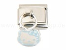 Italian Charm Glieder Armband mit Anhänger