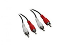 Kabel 2x Cinch (St.) - 2x Cinch (St.) (geschirmt) 2,5 m