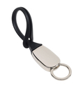 Schluesselanhaenger "Softie", schwarz, 2,5 x 11,5-19,5 cm
