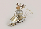 ELCH A.SCHLITTEN MET/POLY GOLD/SILBER 20X5X11