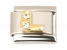 Italian Charm Glieder Armband Buchstaben "L"