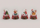 SCHNEEKUGEL WEIHNACHTSKIND POLY/GLAS 4F.S.9CM