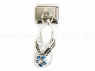 Italian Charm Glieder Armband mit Anhänger