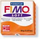 FIMO, Modelliermasse, Knete mandarine soft normal