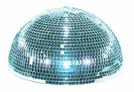 Spiegel-Halbkugel 20cm mit Sicherh.Motor