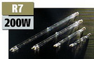 Halogen-Leuchtstab 230V/200W, 118mm, Sockel R7s, 2000h
