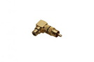 Adapter 1x Cinch (St.) - 1x Cinch (90° Bu.) gold (Metall) black
