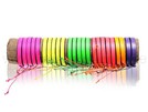 Armband Armbänder Glücksarmbänder auf Rolle neon