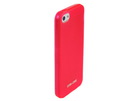 TPU Case für Apple IPhone 5 , 5S ''Star-Case'' ® Transparent Red
