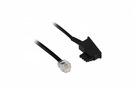 Telefonkabel TAE-F (St.) - RJ11 6P4C (St.) (Universal) 3,0 m black
