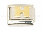 Italian Charm Glieder Armband Buchstaben "H"