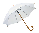 Autom.Holzstockschirm"Boogie", weiss, Ø103 cm