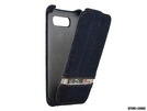 Star-Case® Flip ''Roma'' Jeans Denim für Nokia Lumia 820