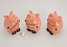 SPARSCHWEIN SPRUECHE KERAMIK 3-F.S.18CM