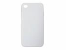 Design Cover Schale IPhone 4 transparent weiß