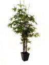 Bambus dicke Naturstämme 225cm, Kunstpflanze