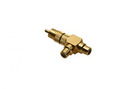Adapter 1x Cinch (St.) - 1x Cinch (Bu.) / 1x Cinch (90° Bu.) gold (Metall) black