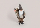 NIKOLAUS M.SACK BRAUN KUNSTST/TEXTIL 30CM