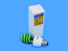 OMNILUX ES-15W E27 spiral grün