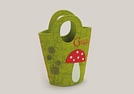 FILZTASCHE GLUECKPILZ 20X9X25CM
