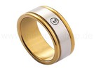 Edelstahlringe Edelstahlring Ringe Gold Dekor