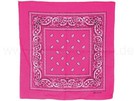 BA-093 Bandana Kopftuch paisley pink