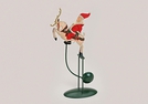 PENDELFIGUR NIKOLAUS A.RENTIER METALL 36CM