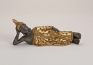 BUDDHA GOLD LIEGEND POLY 28X7X10CM