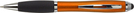 Kugelschreiber 'Bristol', Farbe: Orange, Groesse: Ø 1,3 x 13,3 cm