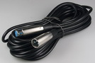 XLR Verlängerung, 10m, 3-polig, Stecker/Kupplung z.B. für DMX 512