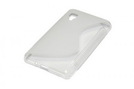 Silicon Case (S-Curve) für LG E440 Optimus L4 2 transparent