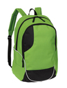 RUCKSACK "Curve", 600D, hellgruen, ca. 46 x 34 x 19 cm